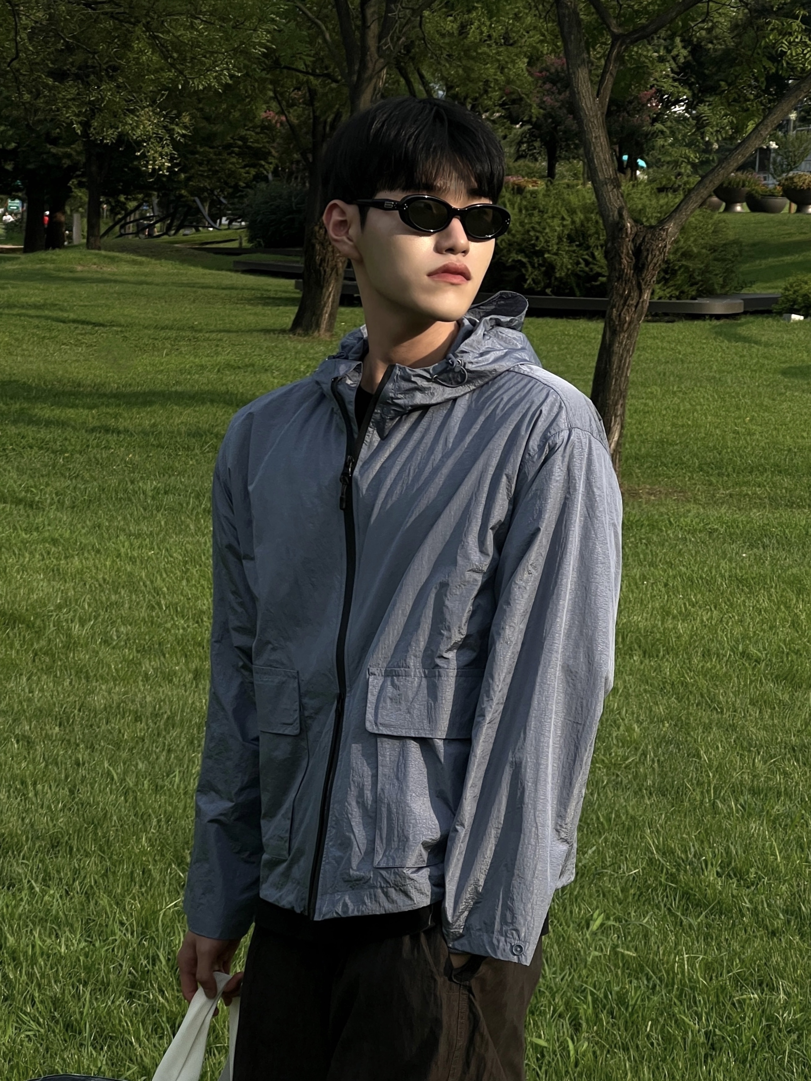Gentle Monster July 01 Black, Puma Speedcat LS Black White 착용 스타일 - 5