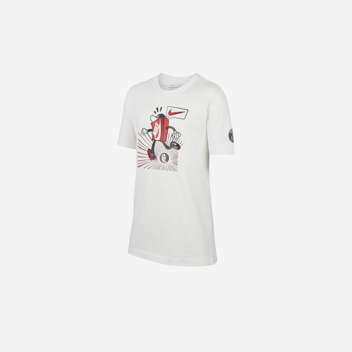 (Kids) Nike Paris Saint-Germain Soccer T-Shirt White - US/EU 상세 이미지 1