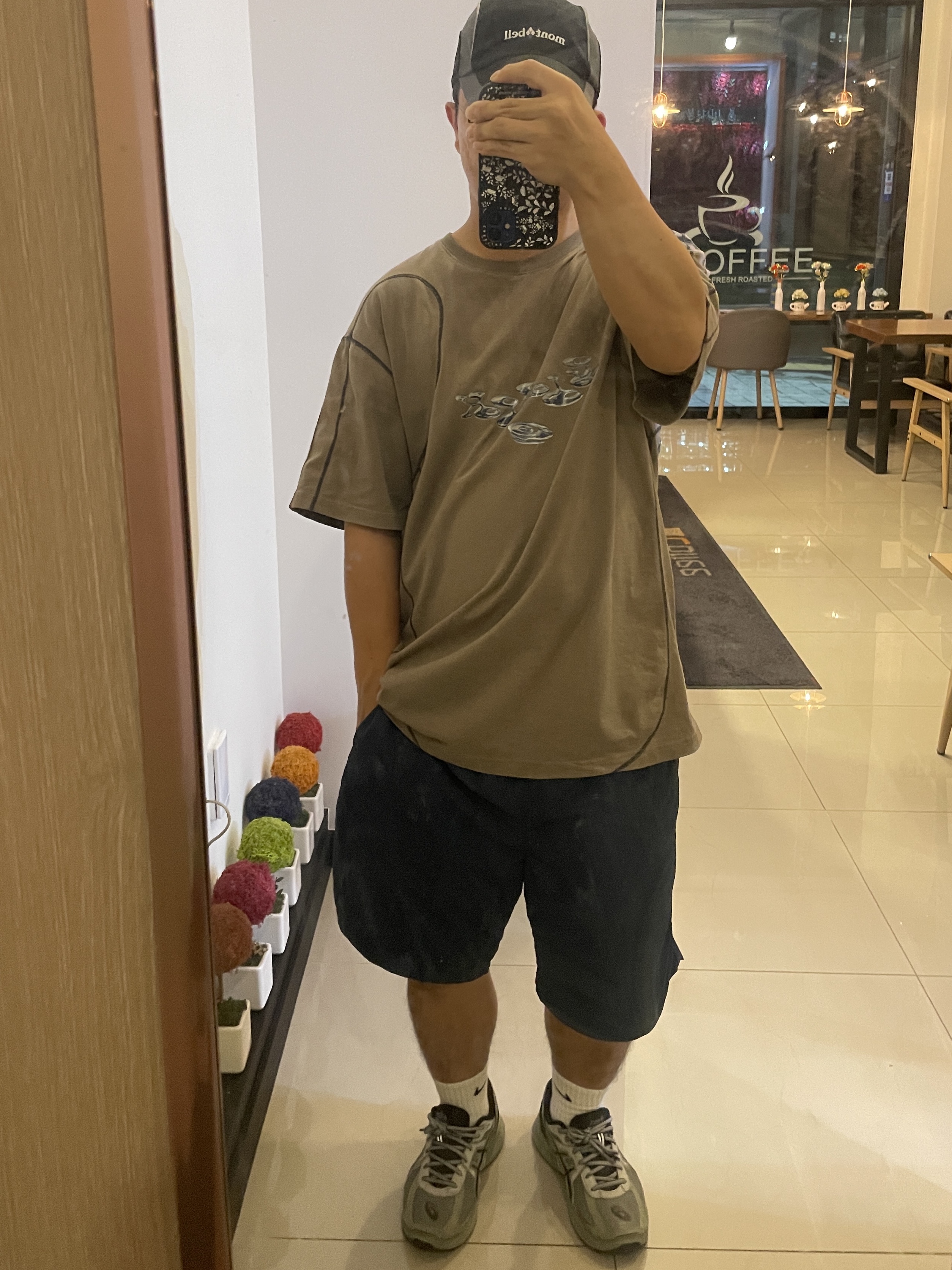 Asics Jog 100 S Sheet Rock - 2E Wide 착용 스타일