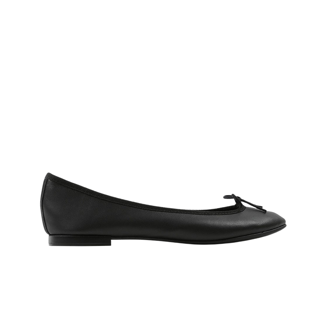 (W) 레페토 릴리 나파 카프스킨 발레리나 블랙((W) Repetto Lily Nappa Calfskin Ballerinas Black)