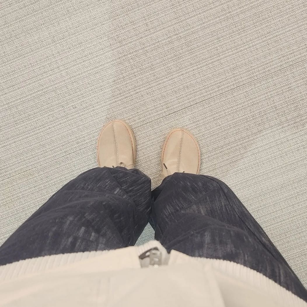 Clarks Desert Trek Sand Suede 착용 스타일