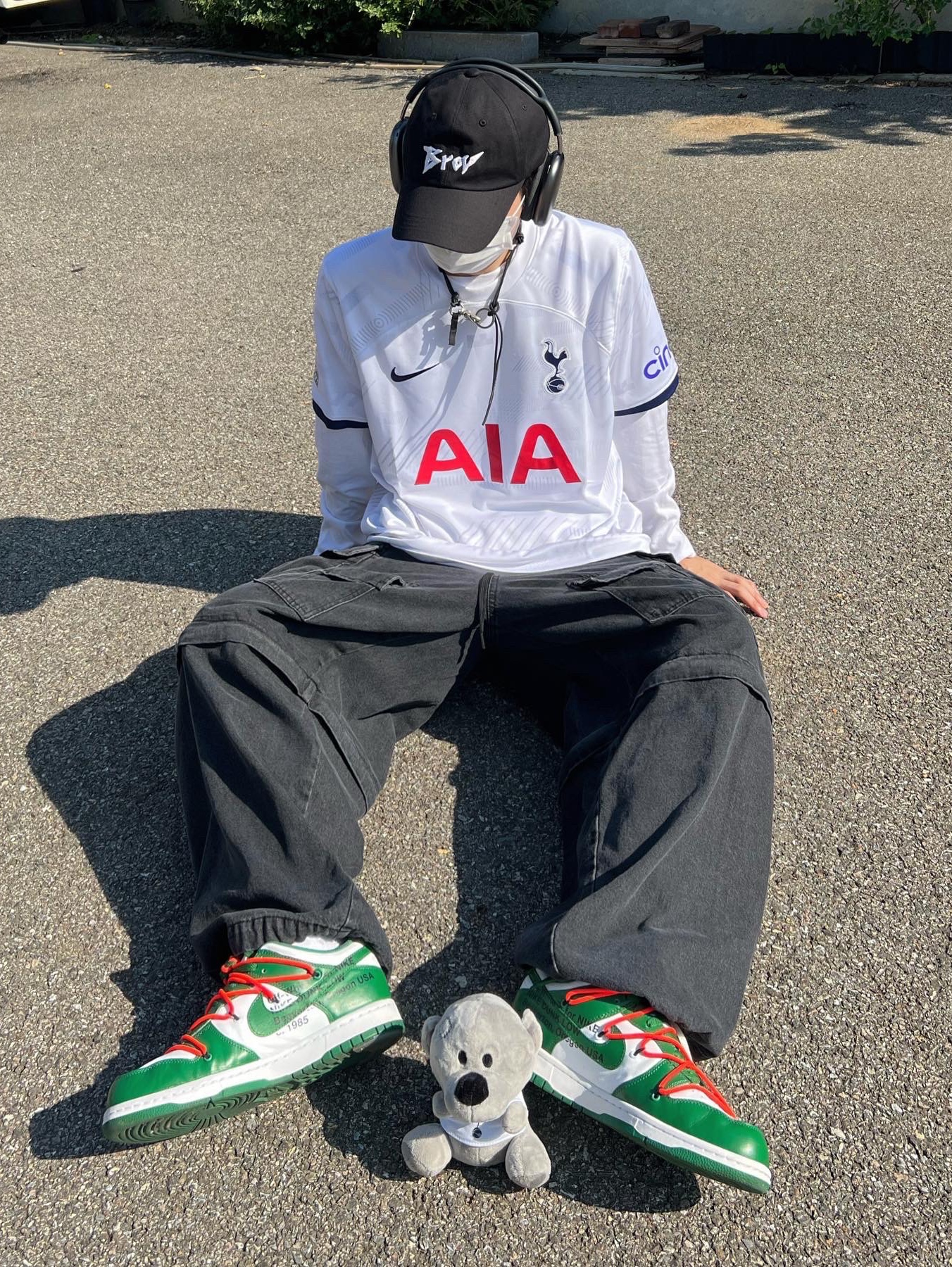Nike Tottenham Hotspur 2023/24 Dri-Fit Stadium Home Jersey White (Non Marking Ver.), Our Legacy Ladon Leather Keychain Black 착용 스타일 - 1