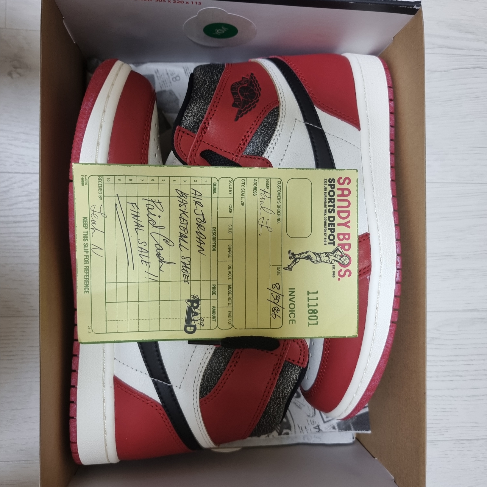 Jordan 1 Retro High OG Chicago 2022 착용 스타일 - 3