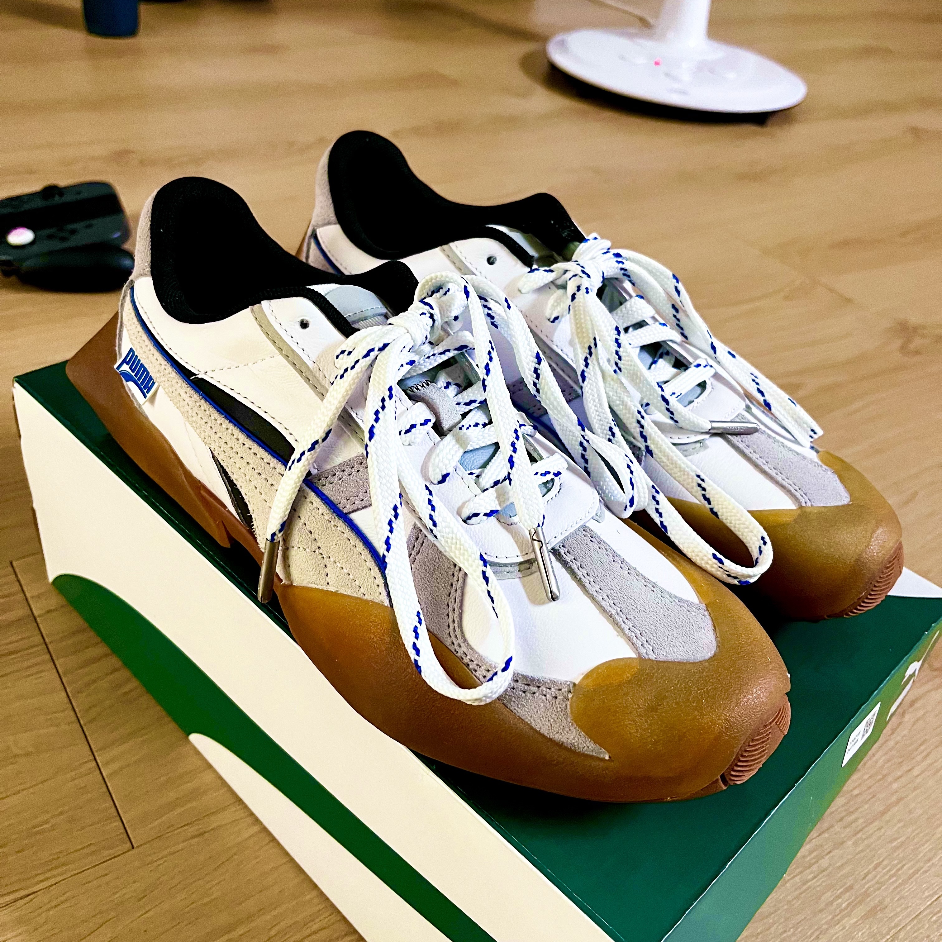Puma Vaderon White 착용 스타일 - 1
