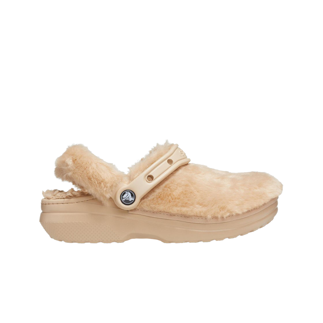 207303-212 Crocs Classic Fur Sure Clog Chai