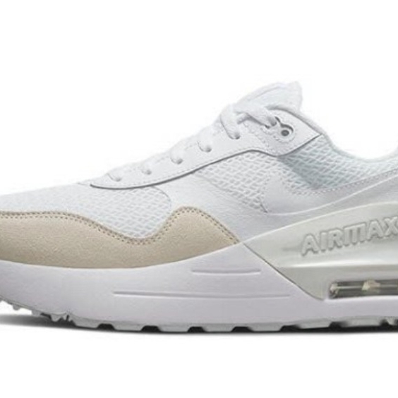 Nike Air Max System White Pure Platinum 착용 스타일 - 1