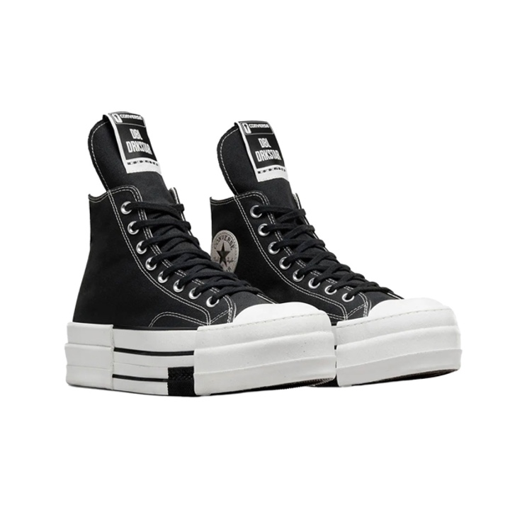 Converse x Drkshdw DBL Drkstar Chuck 70 Hi Black, Converse x Drkshdw DBL Drkstar Chuck 70 Ox Natural Ivory 착용 스타일 - 2
