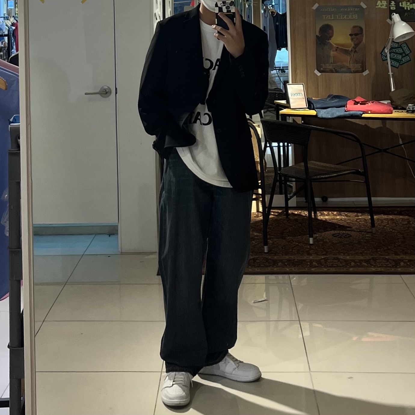 Jordan 1 Low OG Neutral Grey 착용 스타일 - 5