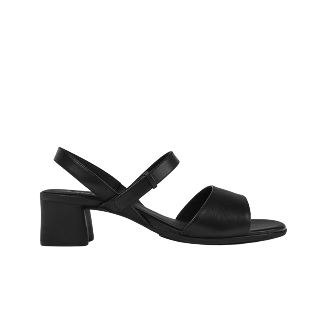 (W) 캠퍼 케이티 스트래피 샌들 블랙((W) Camper Katie Strappy Sandal Black) - 1