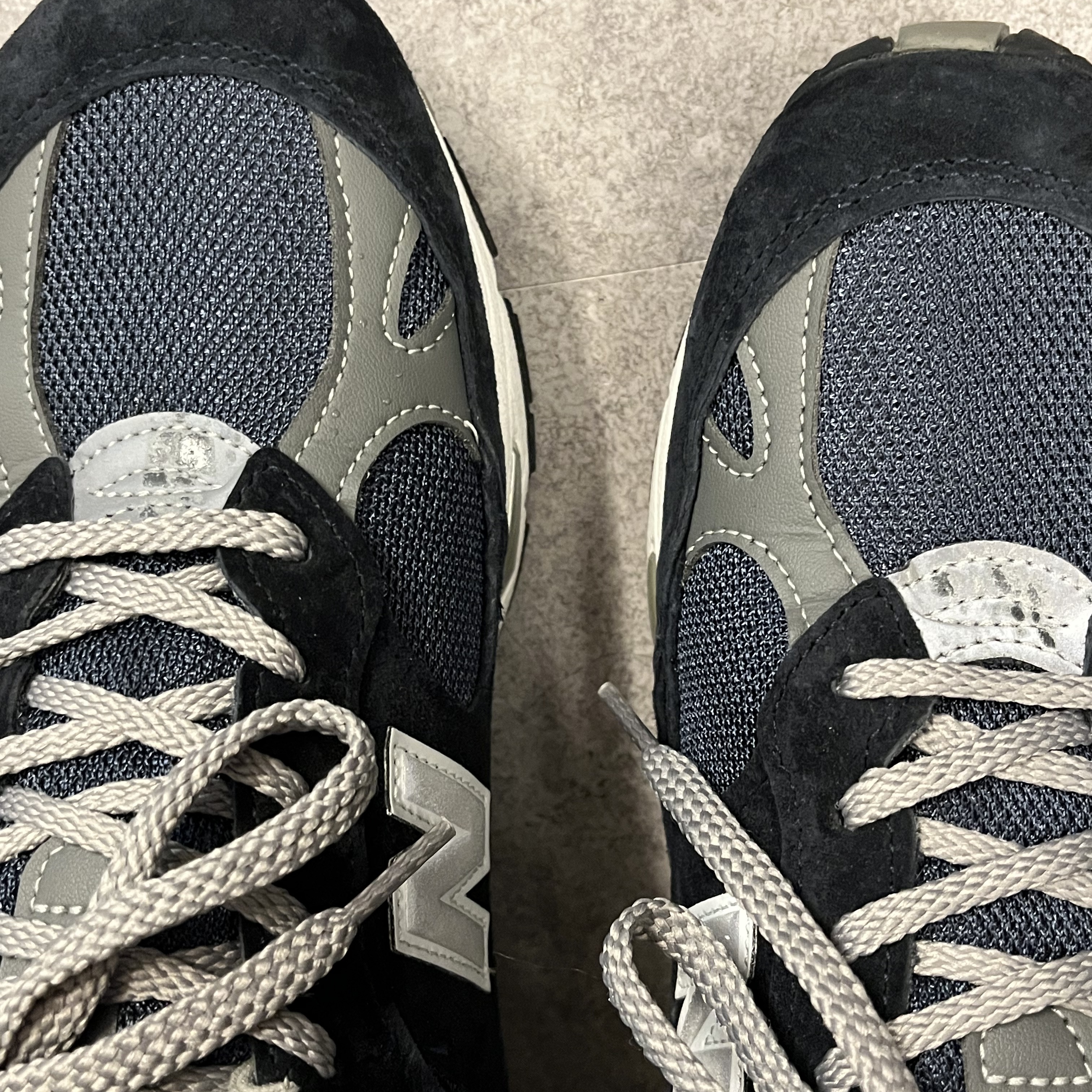New Balance 991 Made in UK Navy 착용 스타일