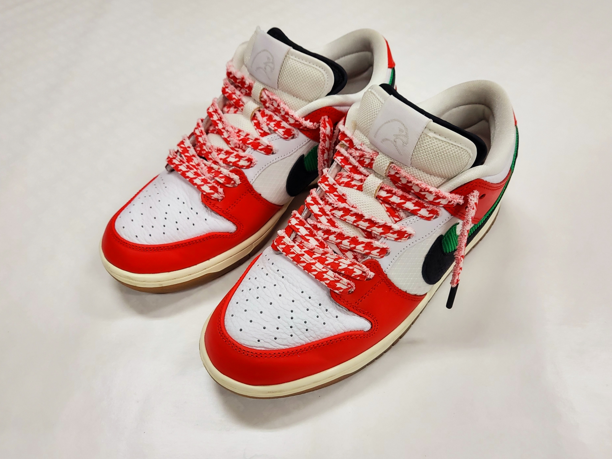 Nike x Frame Skate SB Dunk Low Pro Habibi 착용 스타일 - 5
