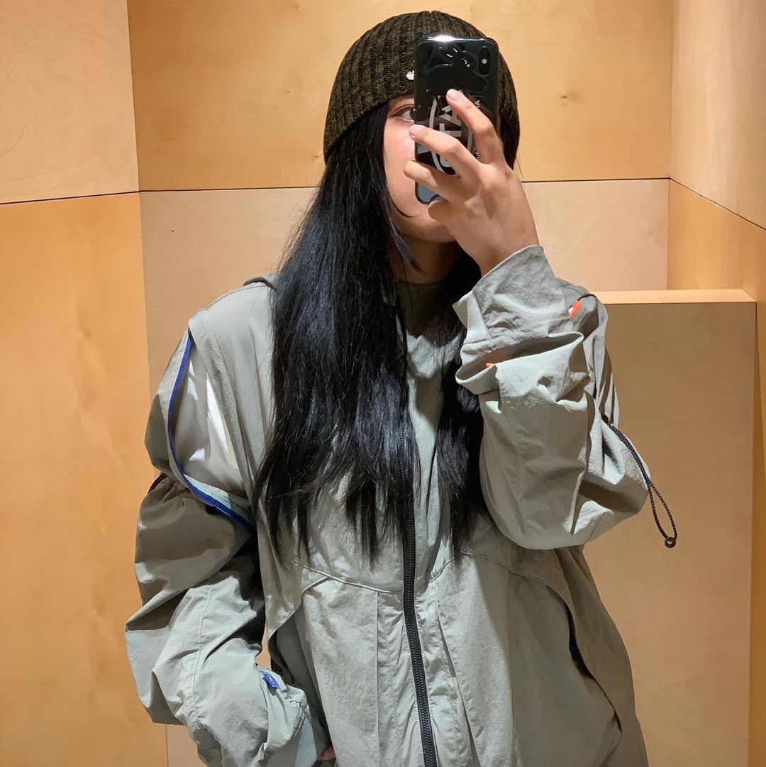 Rootfinder Olle Parka Light Olive 착용 스타일 - 1