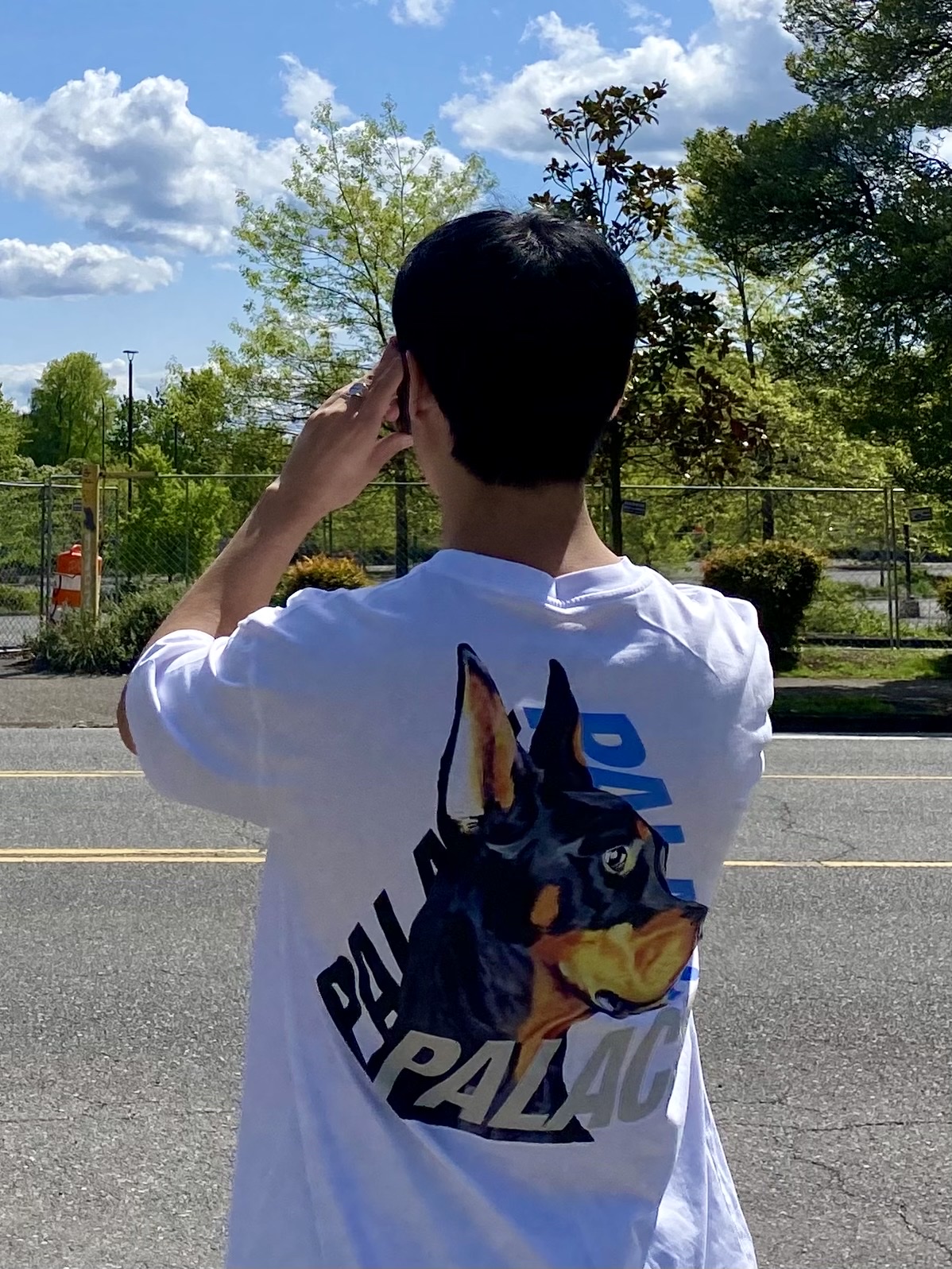 New Balance 990v2 Made in USA Marigold Black, Palace P-3-K-9 T-Shirt White - 22SS 착용 스타일 - 2