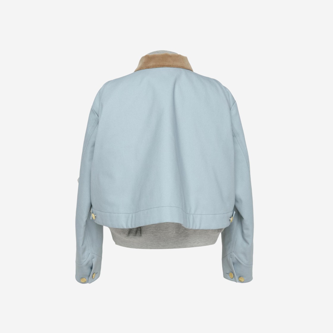 (W) Sacai x Carhartt WIP Canvas MA-1 Jacket Detroit Light Blue 상세 이미지 2