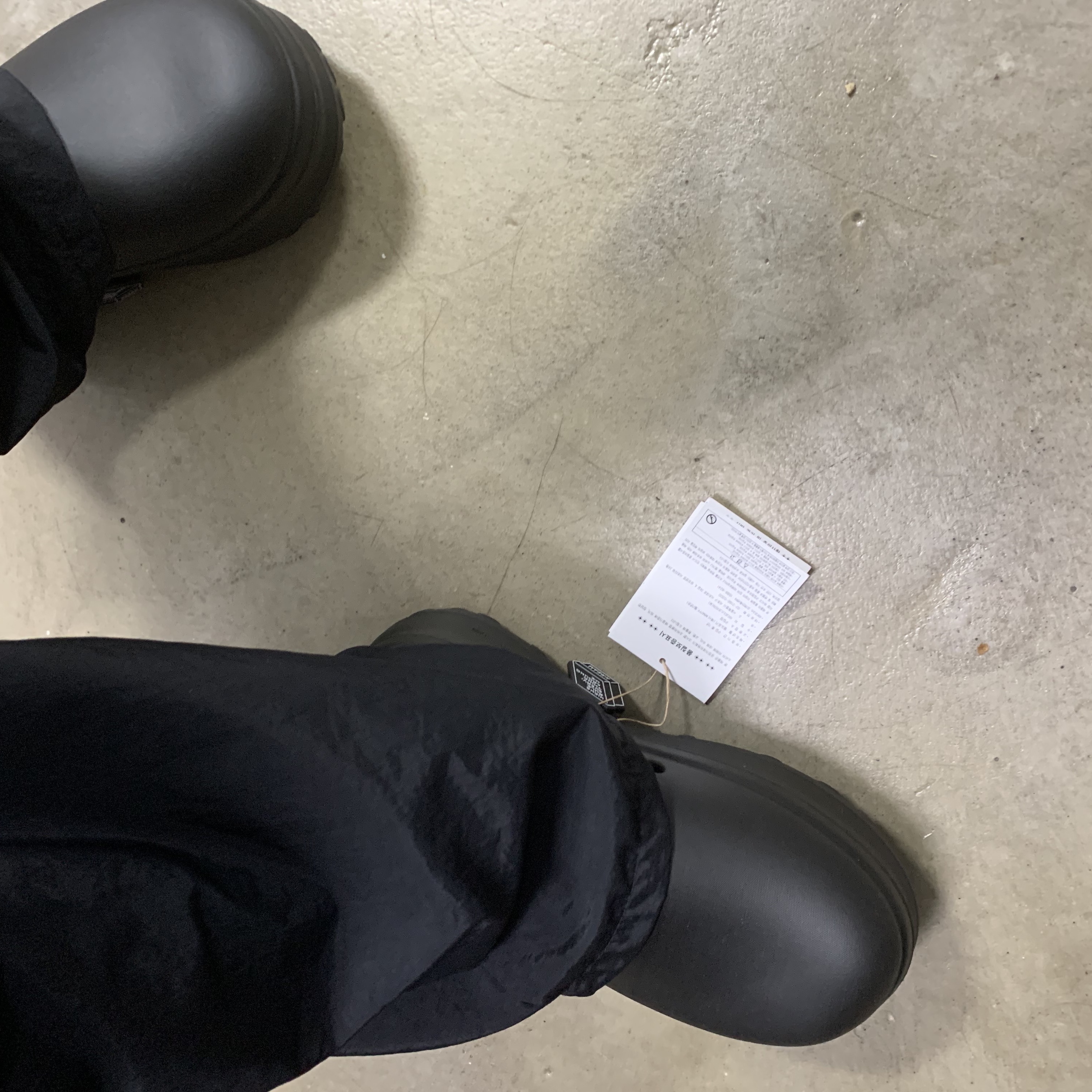 (W) Adidas Adifom Stan Smith Mule Core Black 착용 스타일 - 2