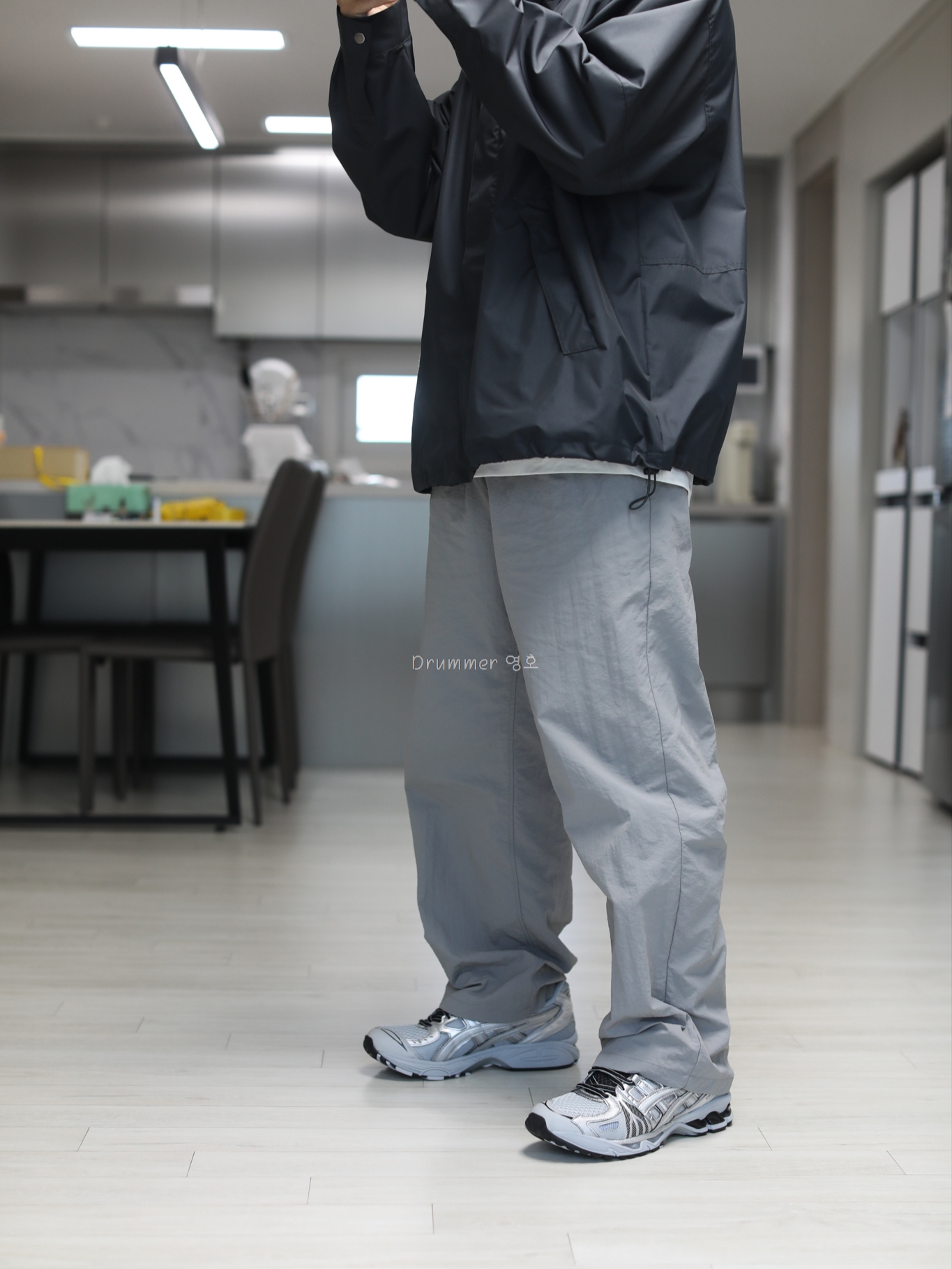 Asics Gel-Kayano Legacy Pure Silver 착용 스타일