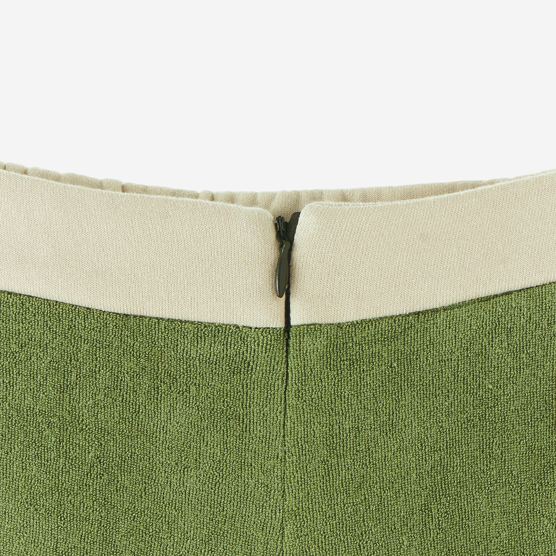 사파리스팟 우먼 1/2 캐시 앤 브룩 타월 팬츠 올리브(Safarispot Women 1/2 Cathy and Brook Story Towel Pants Olive) - 5