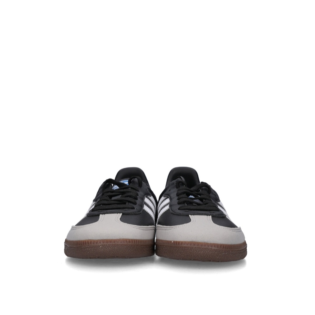 Adidas Samba Vegan Black White 착용 스타일 - 2