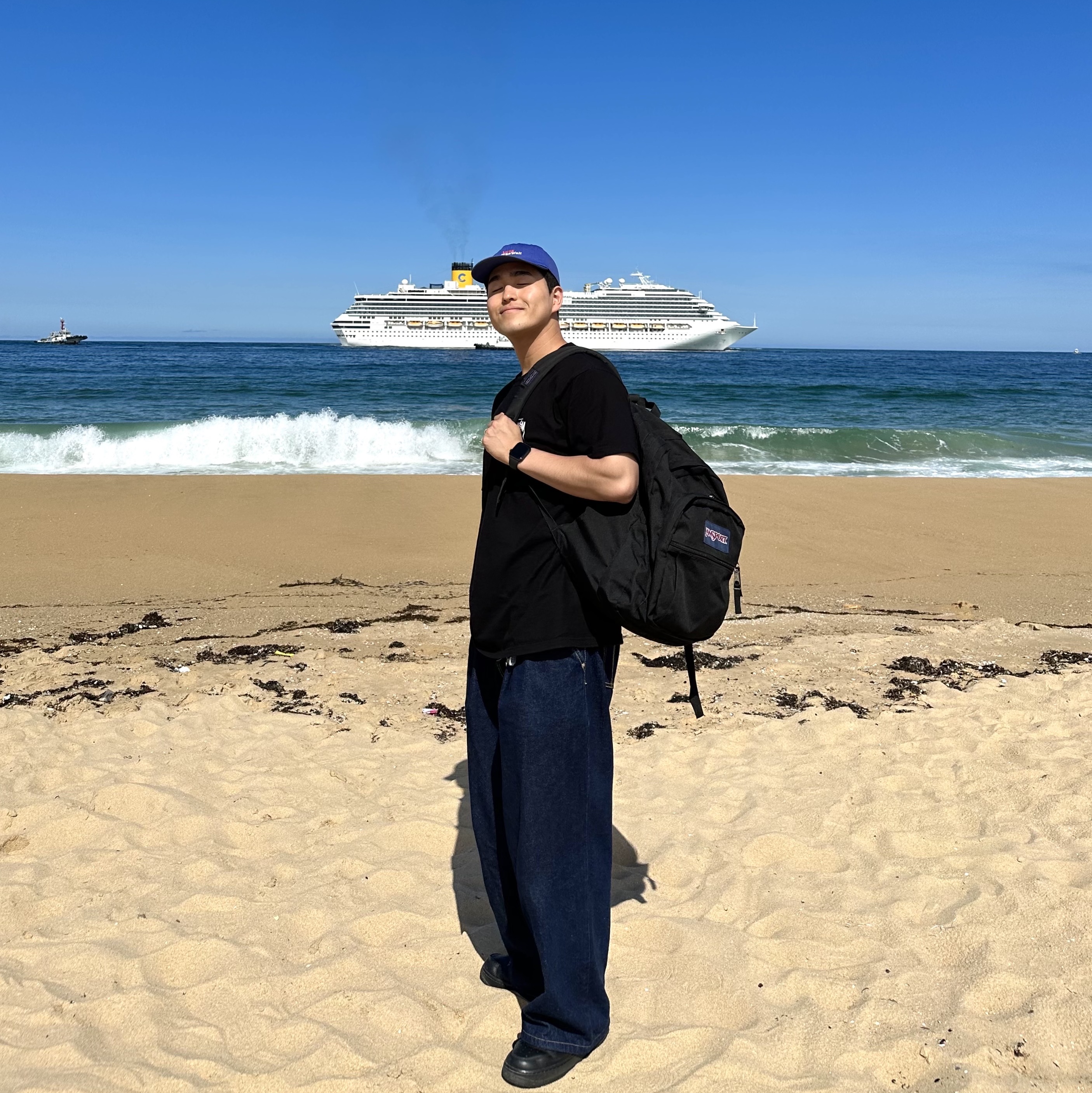Nike x Supreme Air Force 1 Low Black, Stussy 8 Ball T-Shirt Black - 22SS 착용 스타일
