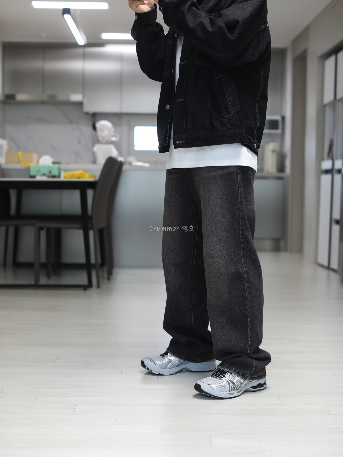 Asics Gel-Kayano Legacy Pure Silver 착용 스타일