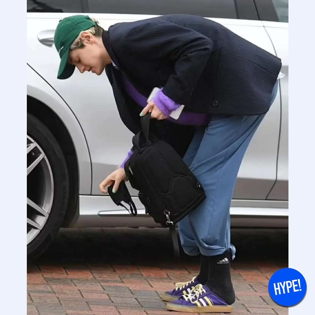 Adidas x Wales Bonner Nizza Lo Unity Purple, Adidas x Wales Bonner Country Core Black 착용 스타일 - 4