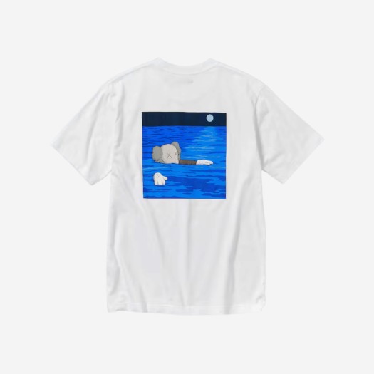 유니클로 UT x 카우스 숏슬리브 그래픽 티셔츠 화이트 - US