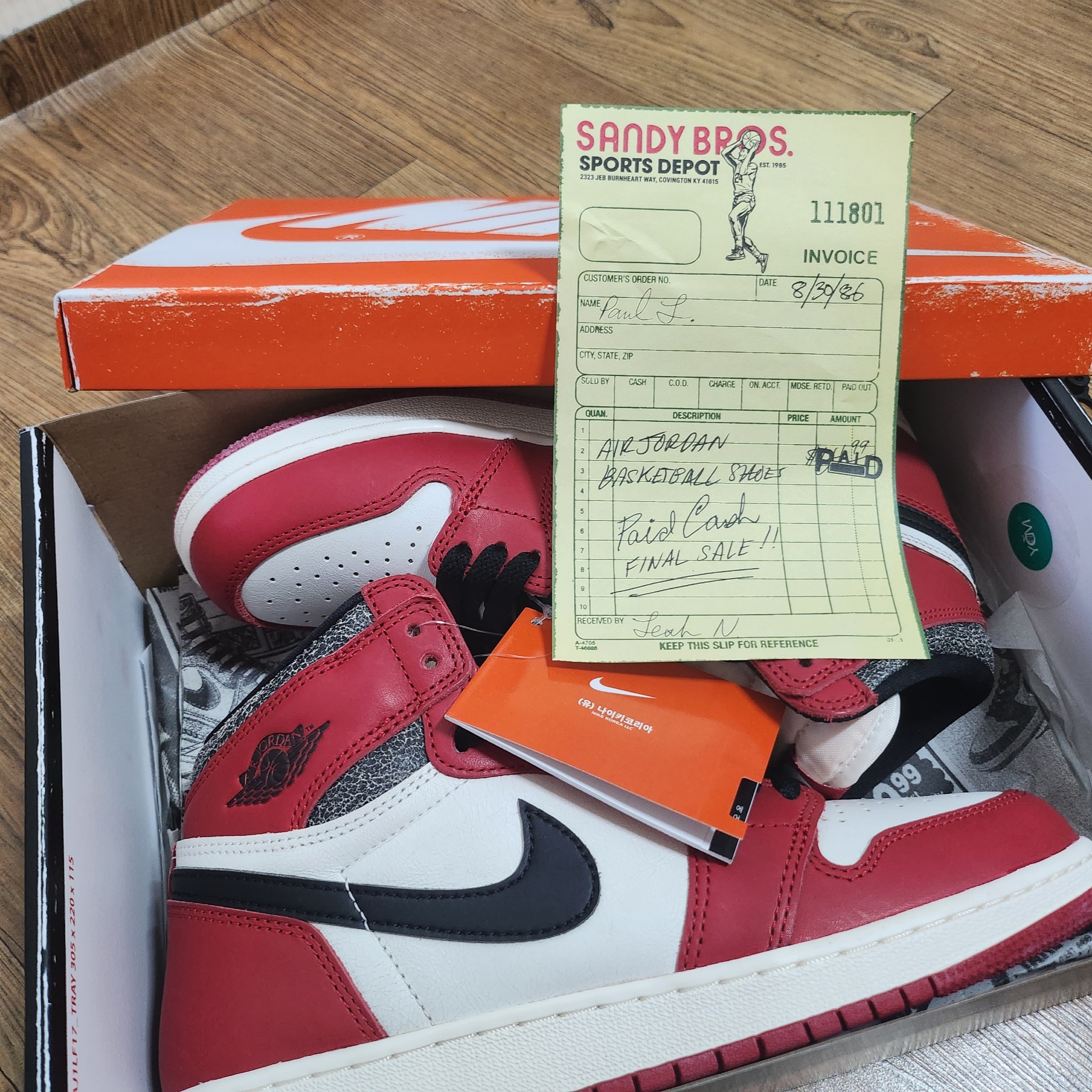 (GS) Jordan 1 Retro High OG Chicago 2022 착용 스타일