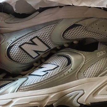 New Balance 530 Steel Grey 착용 스타일