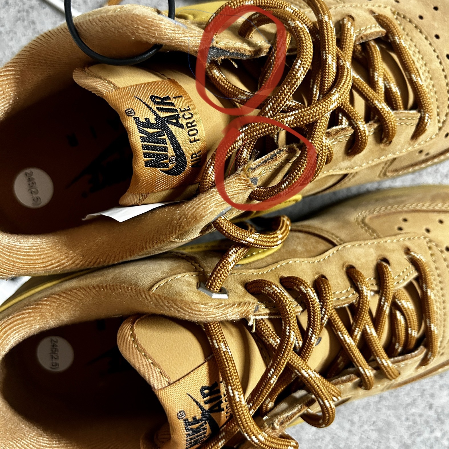 Nike Air Force 1 '07 WB Flax 착용 스타일 - 1