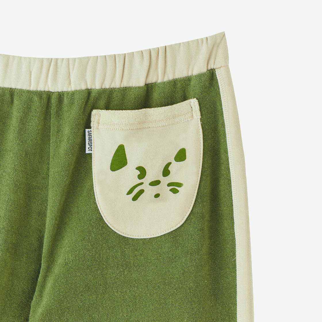 사파리스팟 우먼 1/2 캐시 앤 브룩 타월 팬츠 올리브(Safarispot Women 1/2 Cathy and Brook Story Towel Pants Olive) - 3