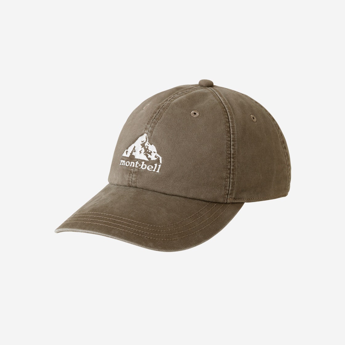 Montbell Washed Out Cotton Cap - Khaki