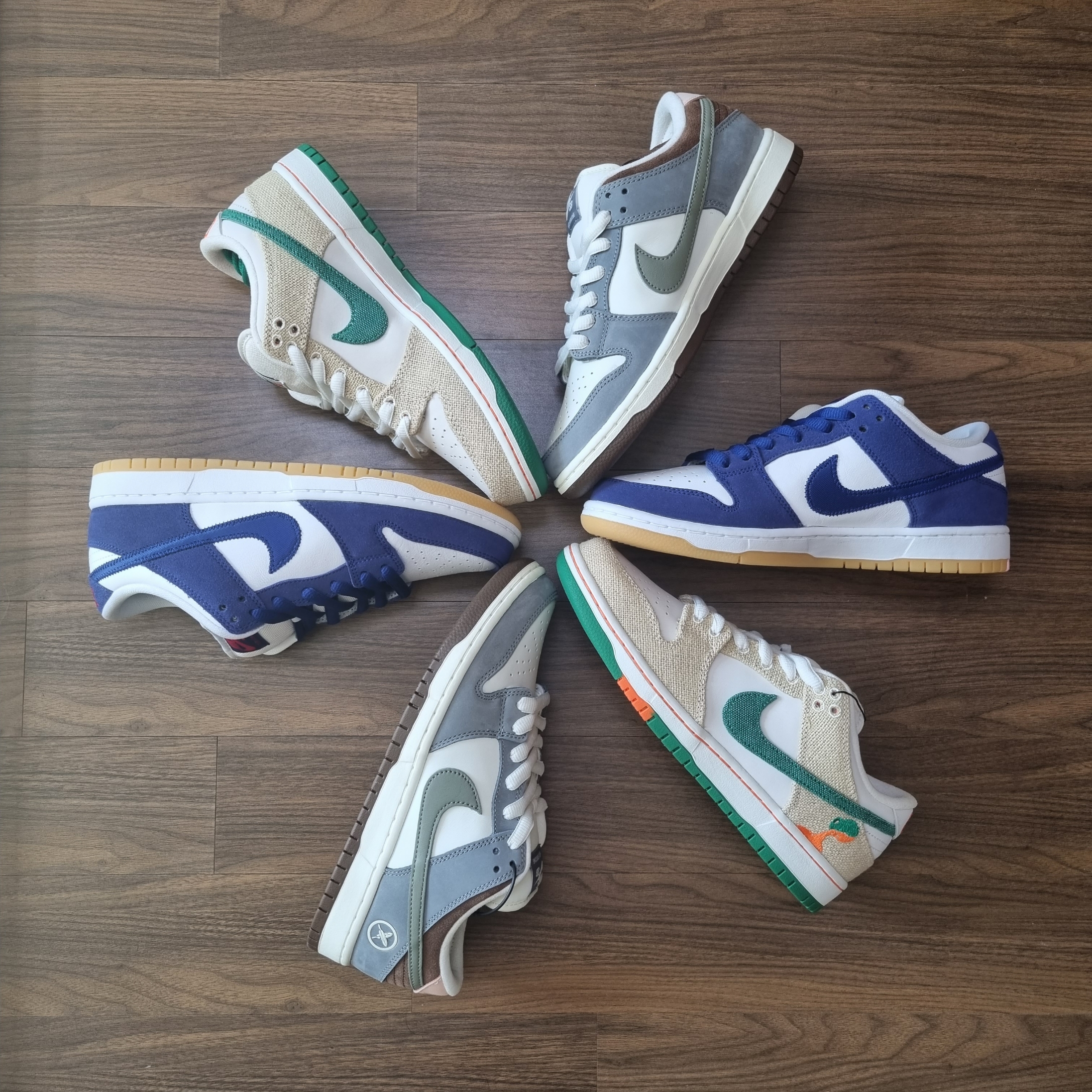 Nike x Yuto Horigome SB Dunk Low Wolf Grey, Nike x Jarritos SB Dunk Low Phantom and Malachite 착용 스타일 - 1