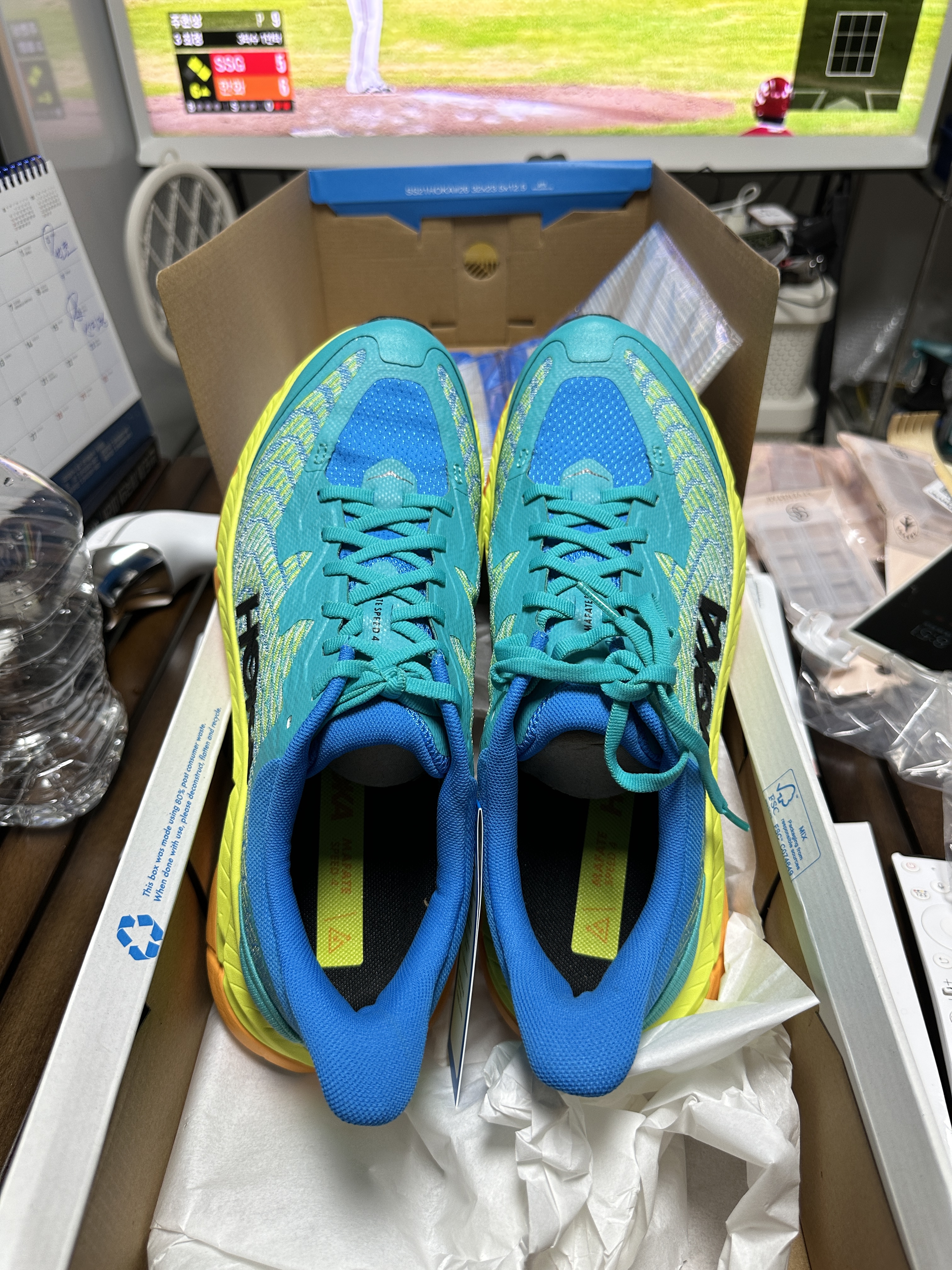 Hoka Mafate Speed 4 Castlerock Black, Maison Mihara Yasuhiro Peterson OG Sole Canvas Low-top Sneakers Natural 착용 스타일 - 1