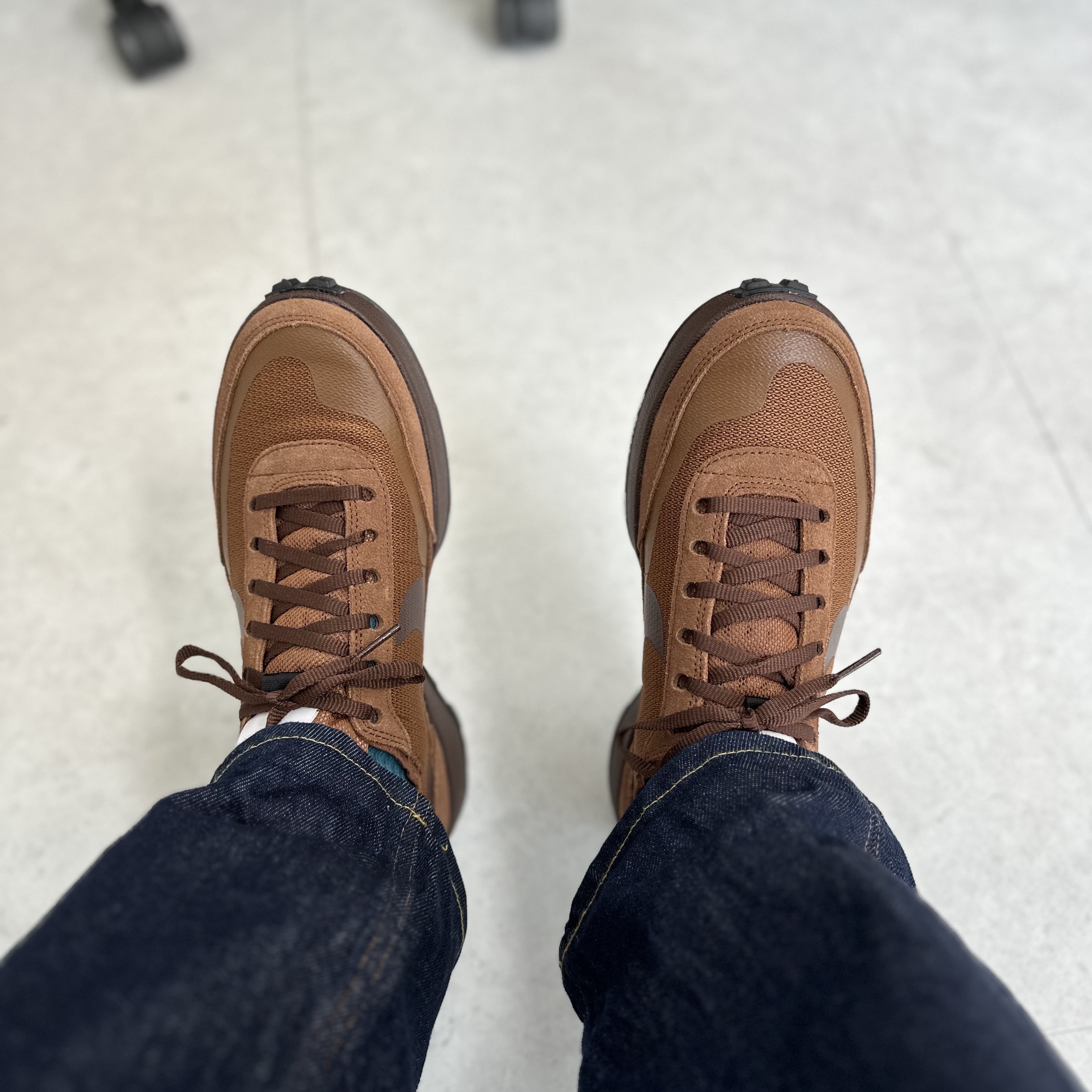 Nike x Tom Sachs General Purpose Shoe Brown 착용 스타일 - 2