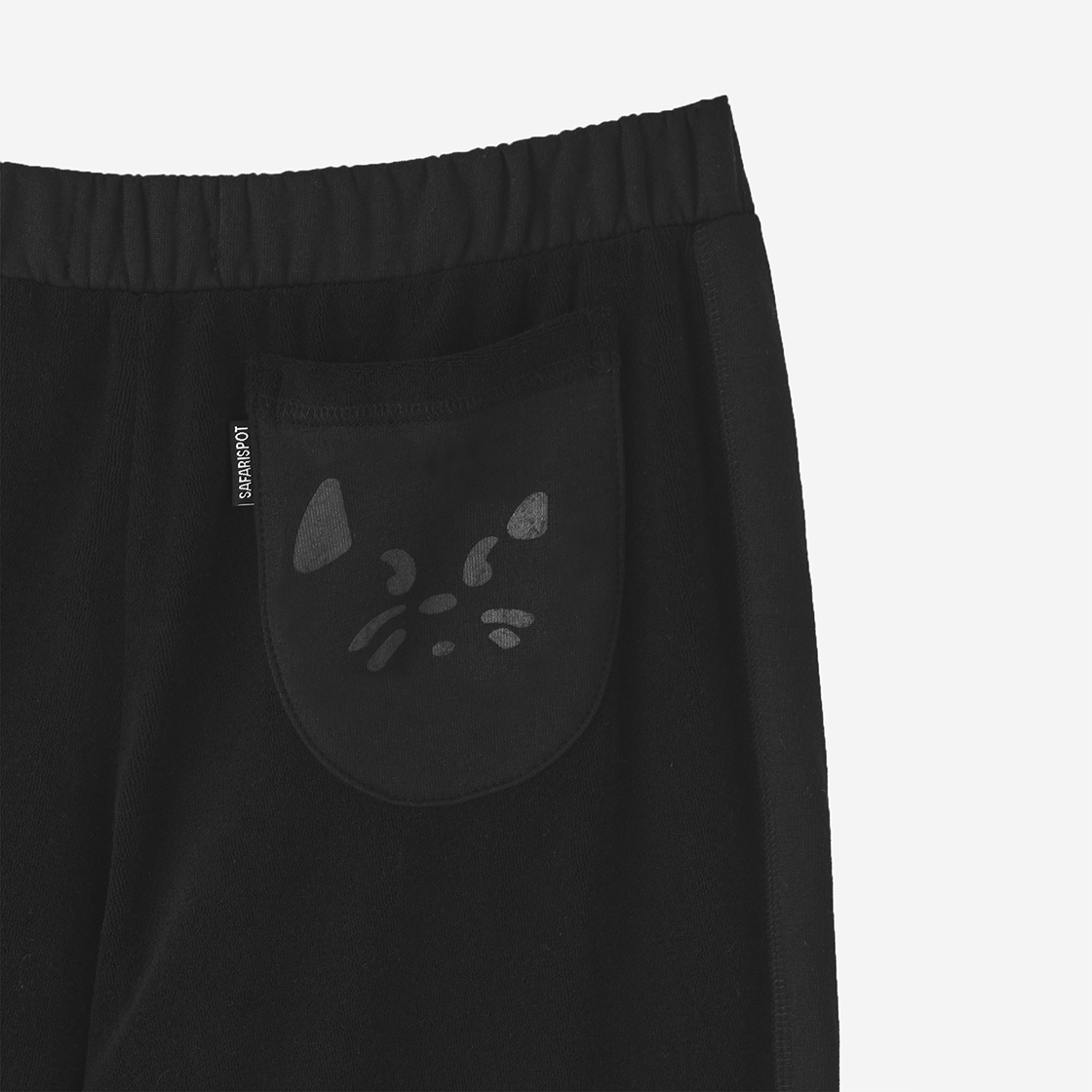 사파리스팟 우먼 1/2 캐시 앤 브룩 타월 팬츠 블랙(Safarispot Women 1/2 Cathy and Brook Story Towel Pants Black) - 4