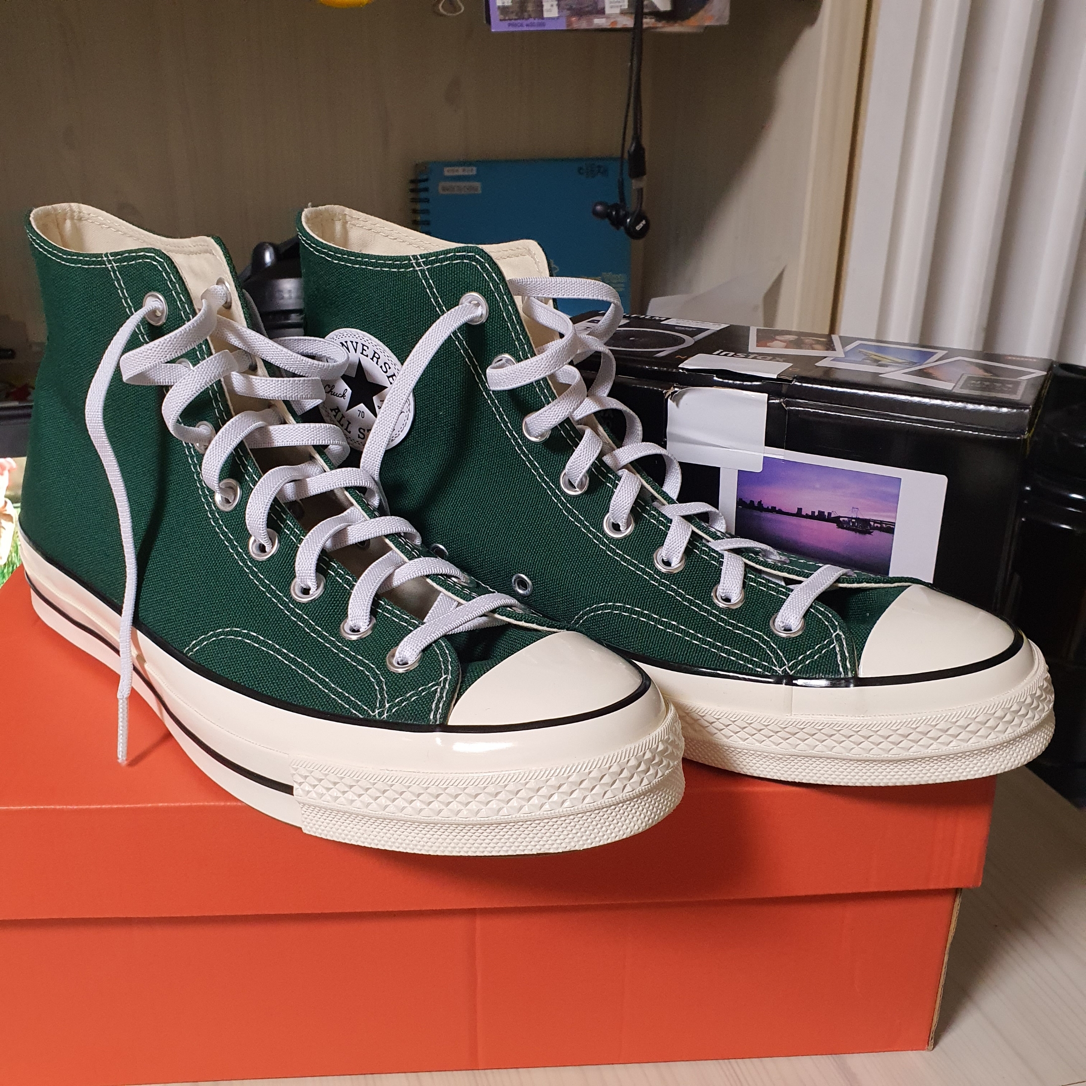 Converse Chuck 70 High Midnight Clover 착용 스타일