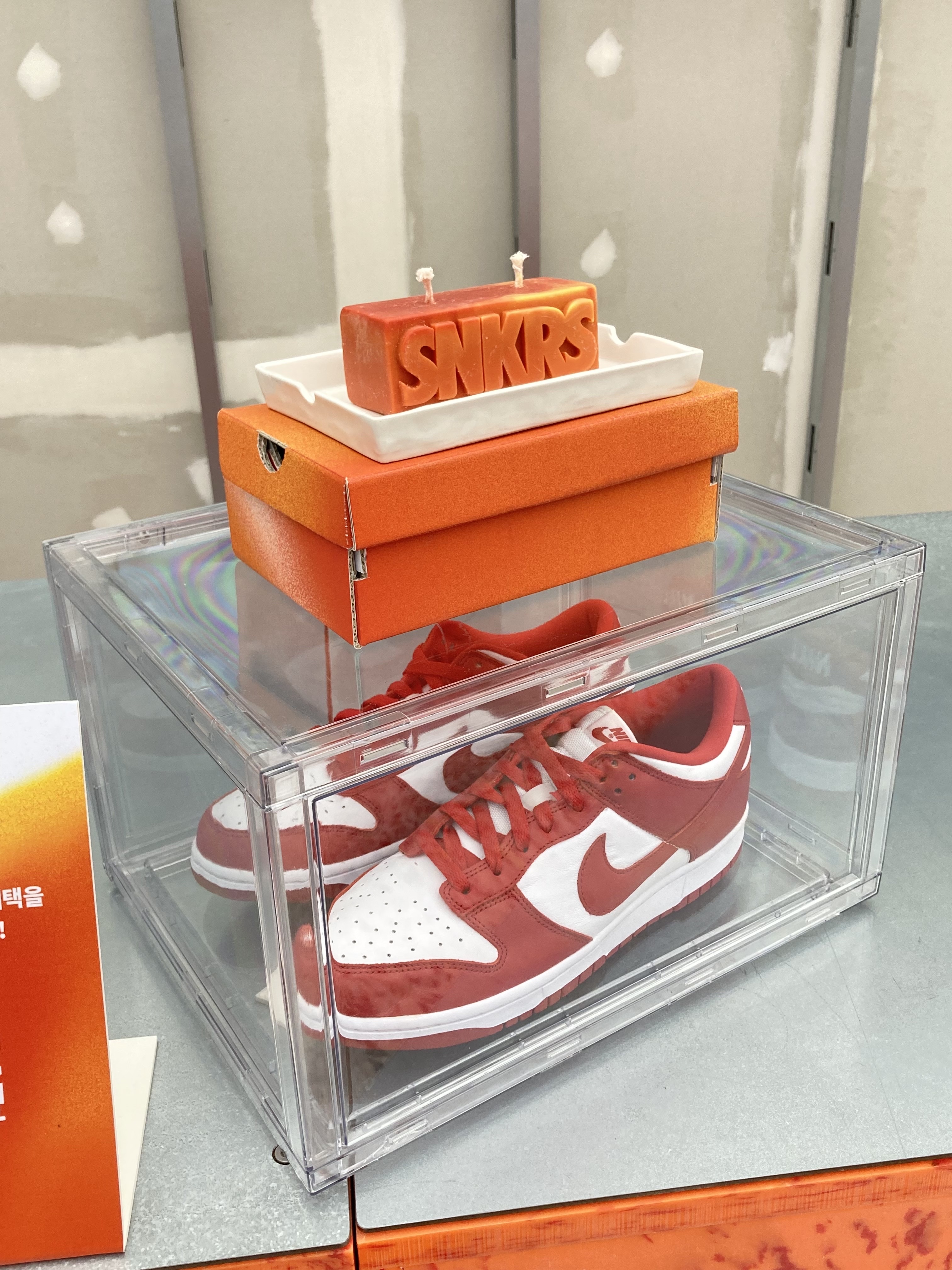Nike Dunk Low SP White and University Red 2023 착용 스타일 - 1