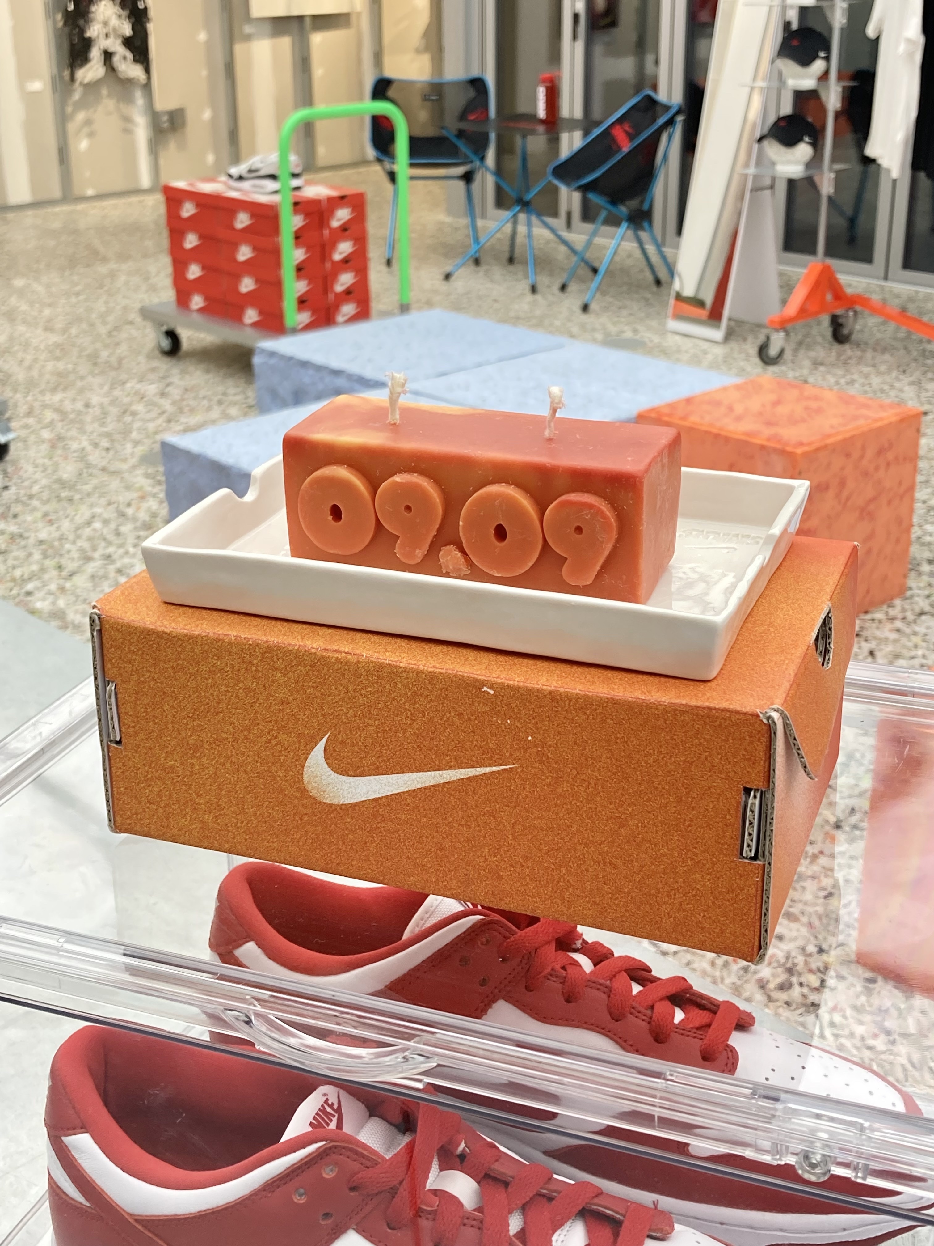 Nike Dunk Low SP White and University Red 2023 착용 스타일 - 4