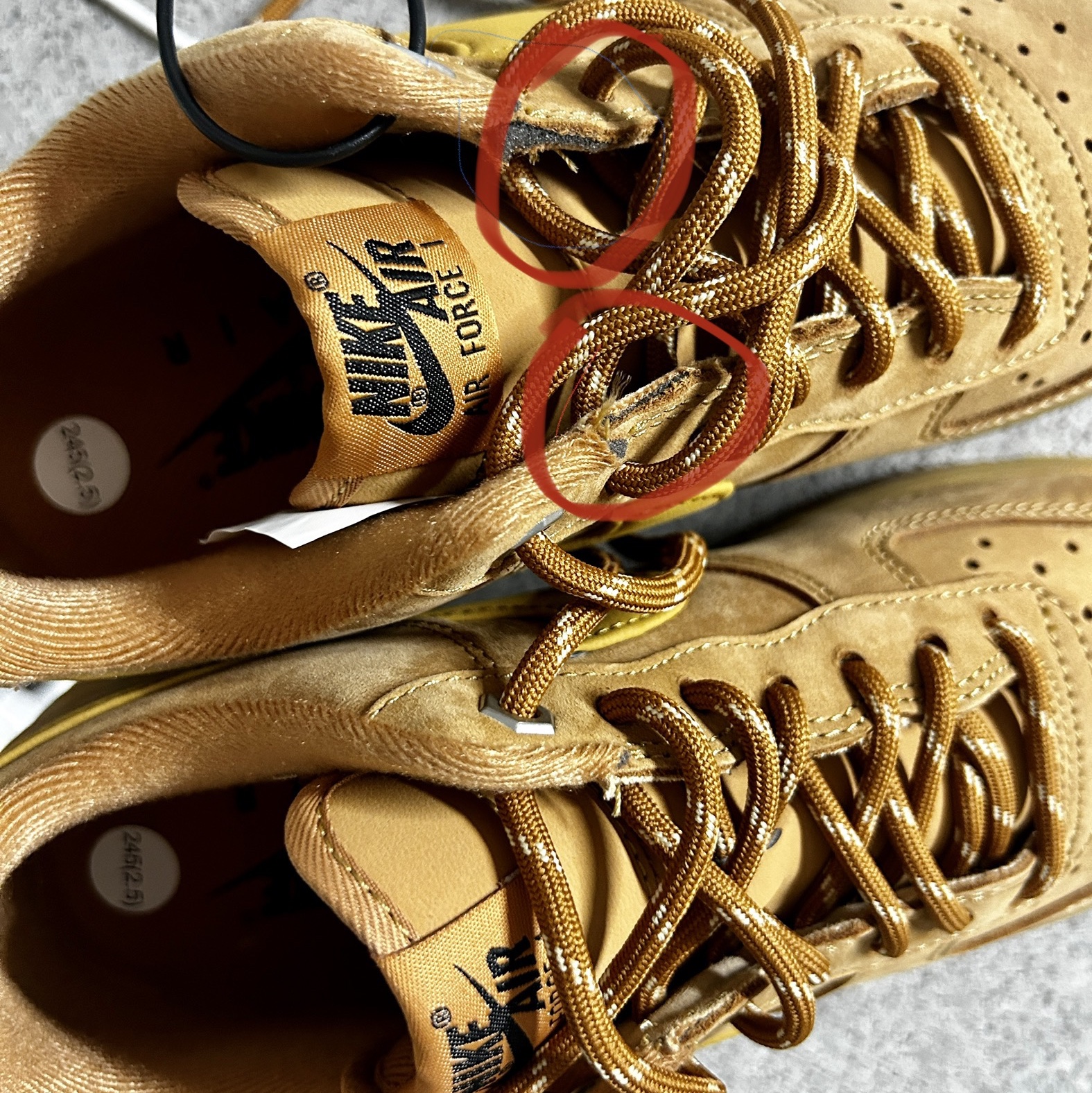 Nike Air Force 1 '07 WB Flax 착용 스타일