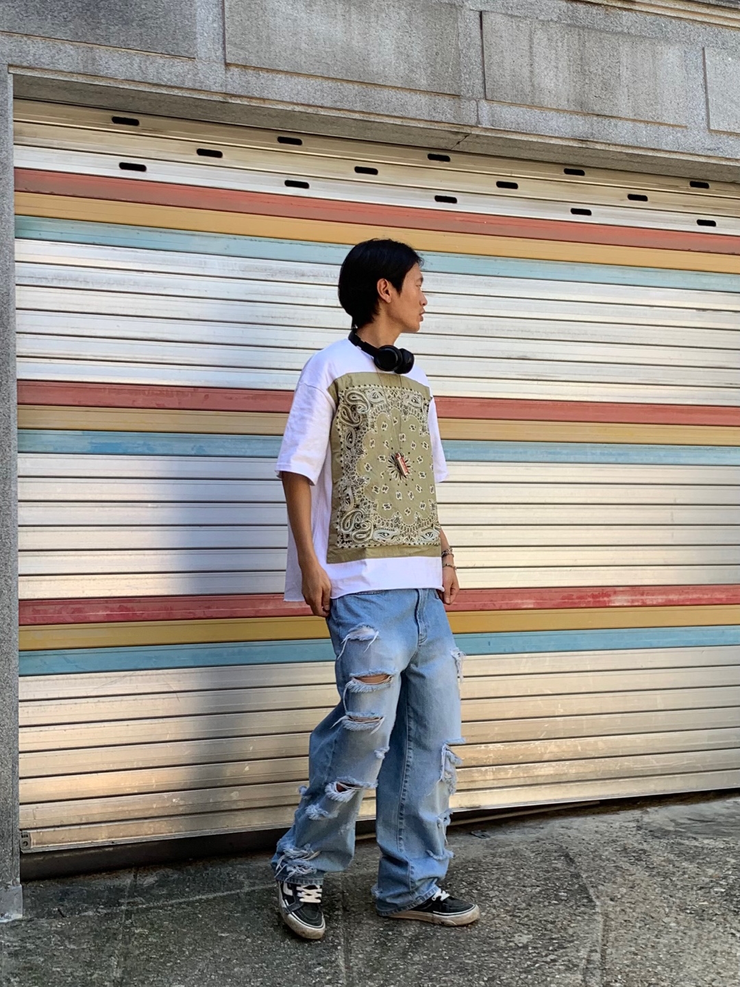 Supreme Metal Lighter Holster - 19SS 착용 스타일 - 1