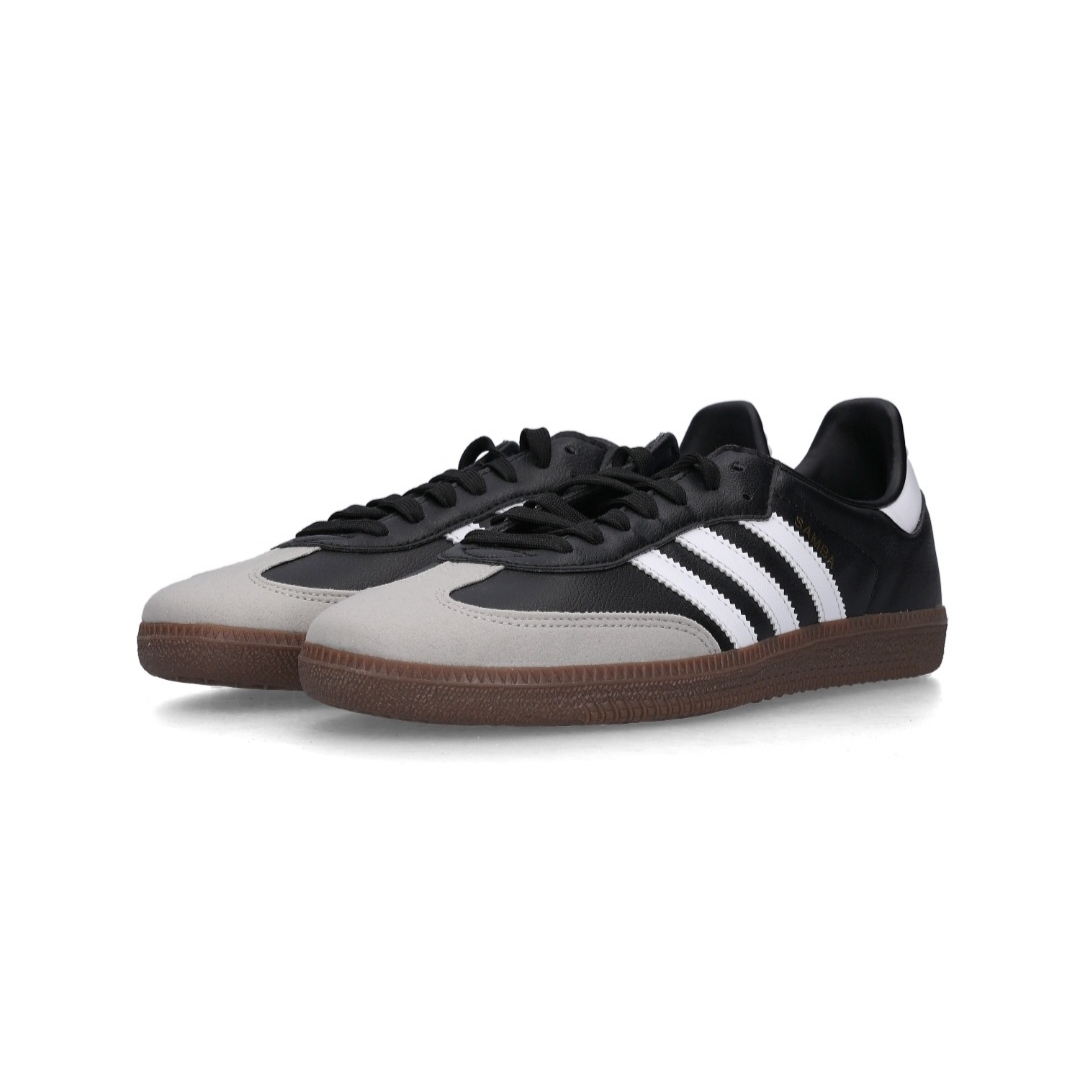 Adidas Samba Vegan Black White 착용 스타일 - 5