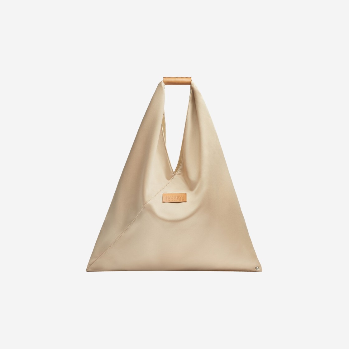 MM6 Masion Margiela Satin Japanese Handbag Beige 상세 이미지 1