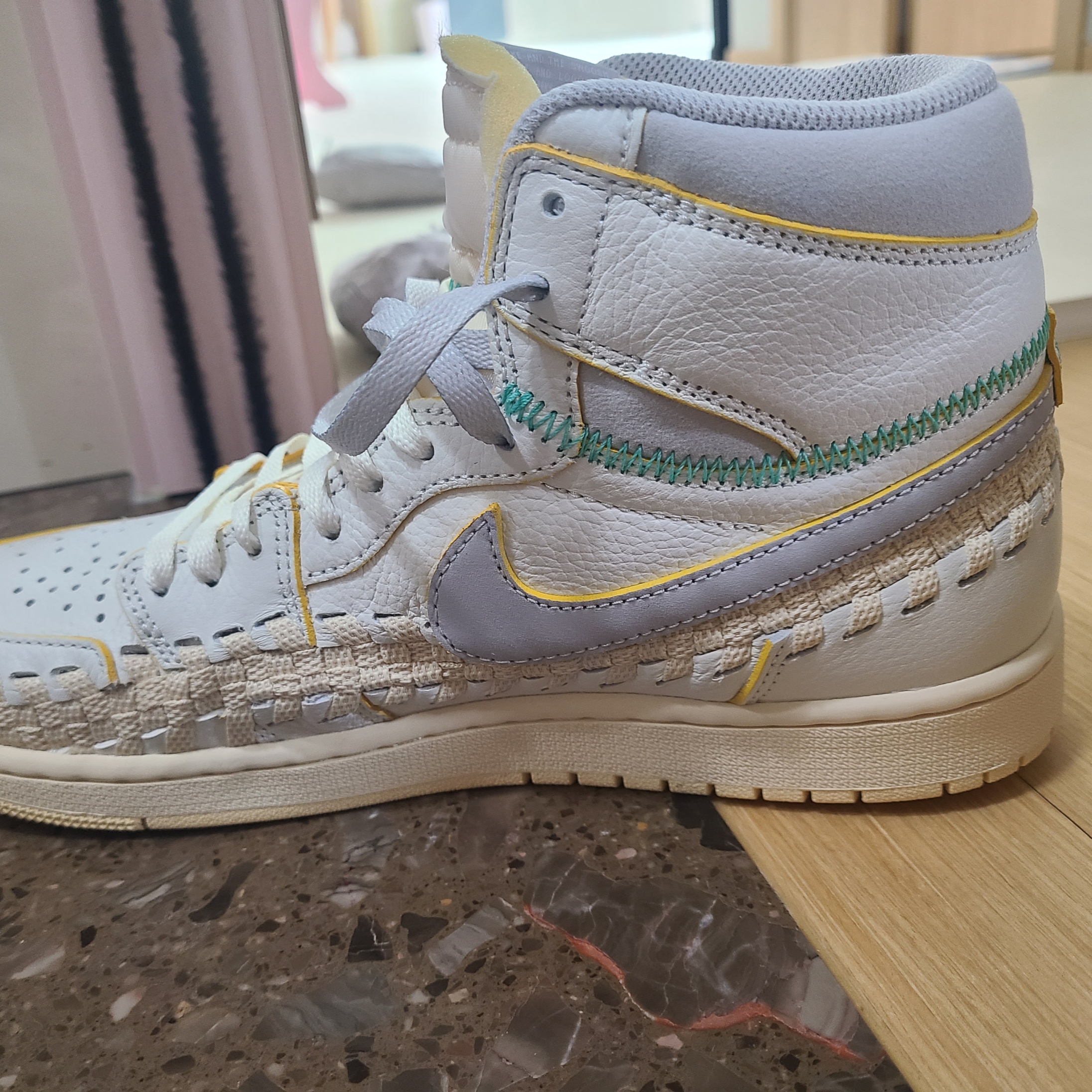 Jordan 1 x Bephies Beauty Supply x Union Retro High OG SP Summer '96 착용 스타일 - 4