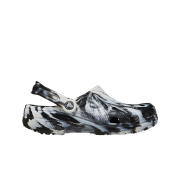 Crocs Classic Marbled Clog White Black