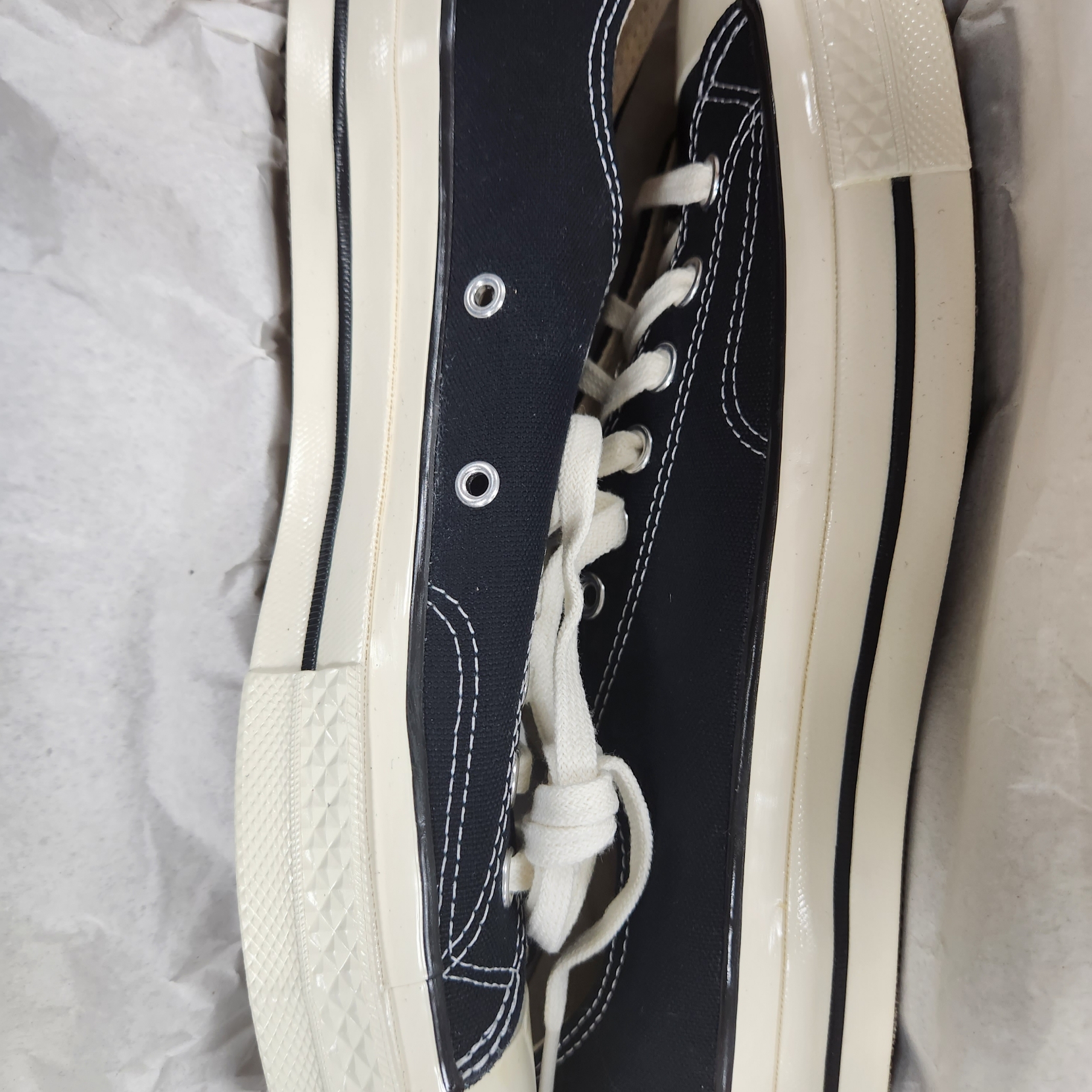 Converse Chuck 70 Ox Black - Standard 착용 스타일
