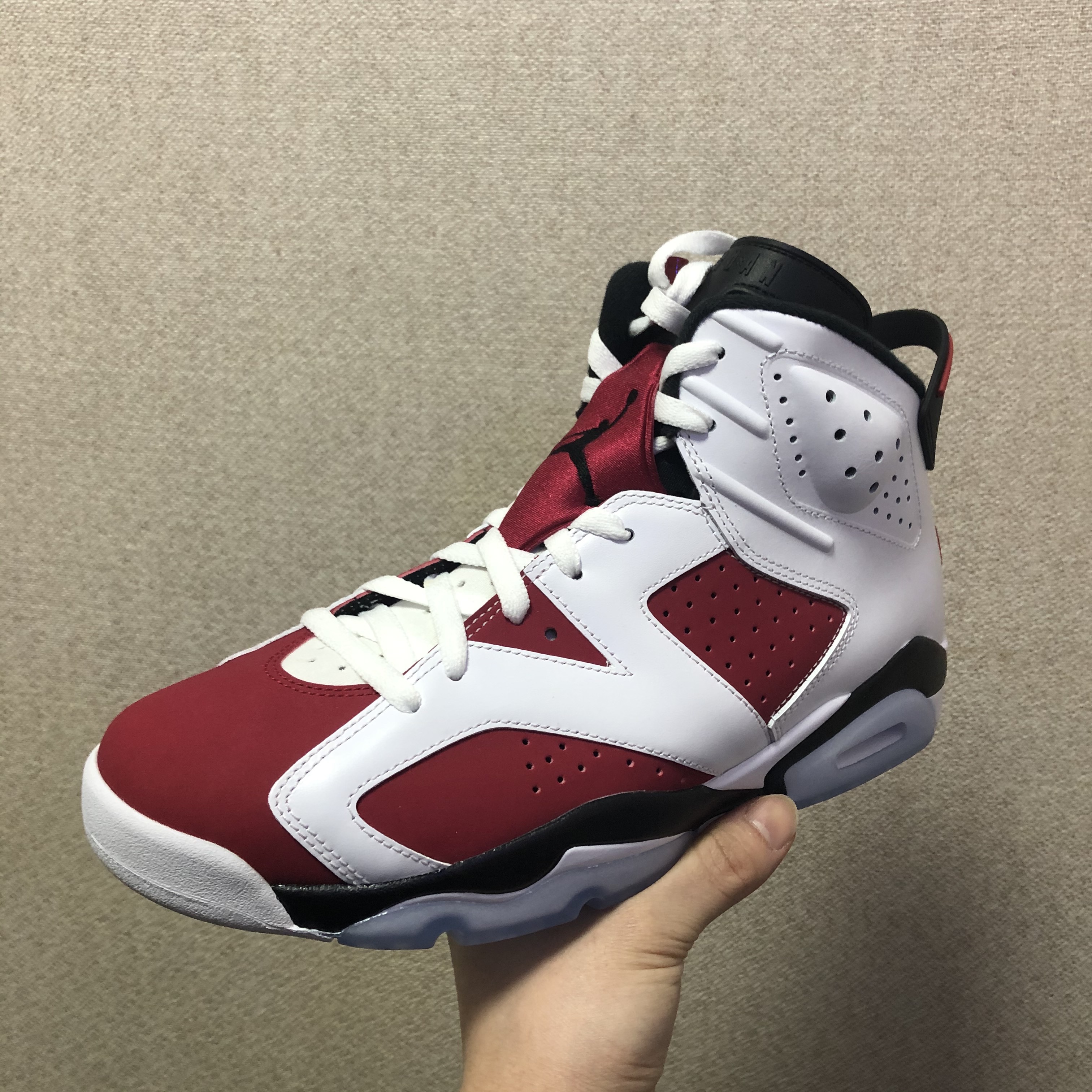 Jordan 6 Retro Carmine 2021 착용 스타일