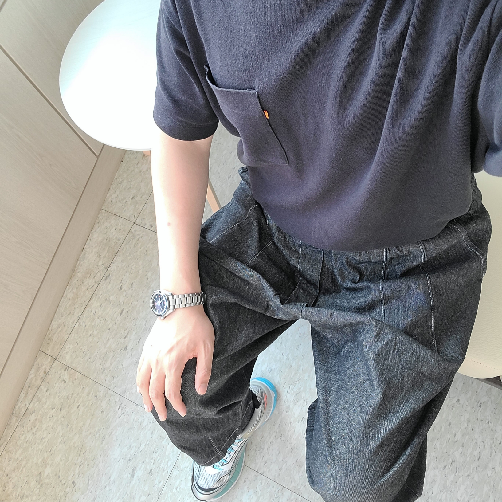 Puma Velophasis Phased White Porcelain 착용 스타일 - 1