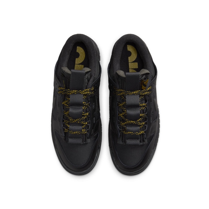 Nike Dunk Low Retro Black, Nike Air Force 1 '07 Low Triple Black 착용 스타일 - 4