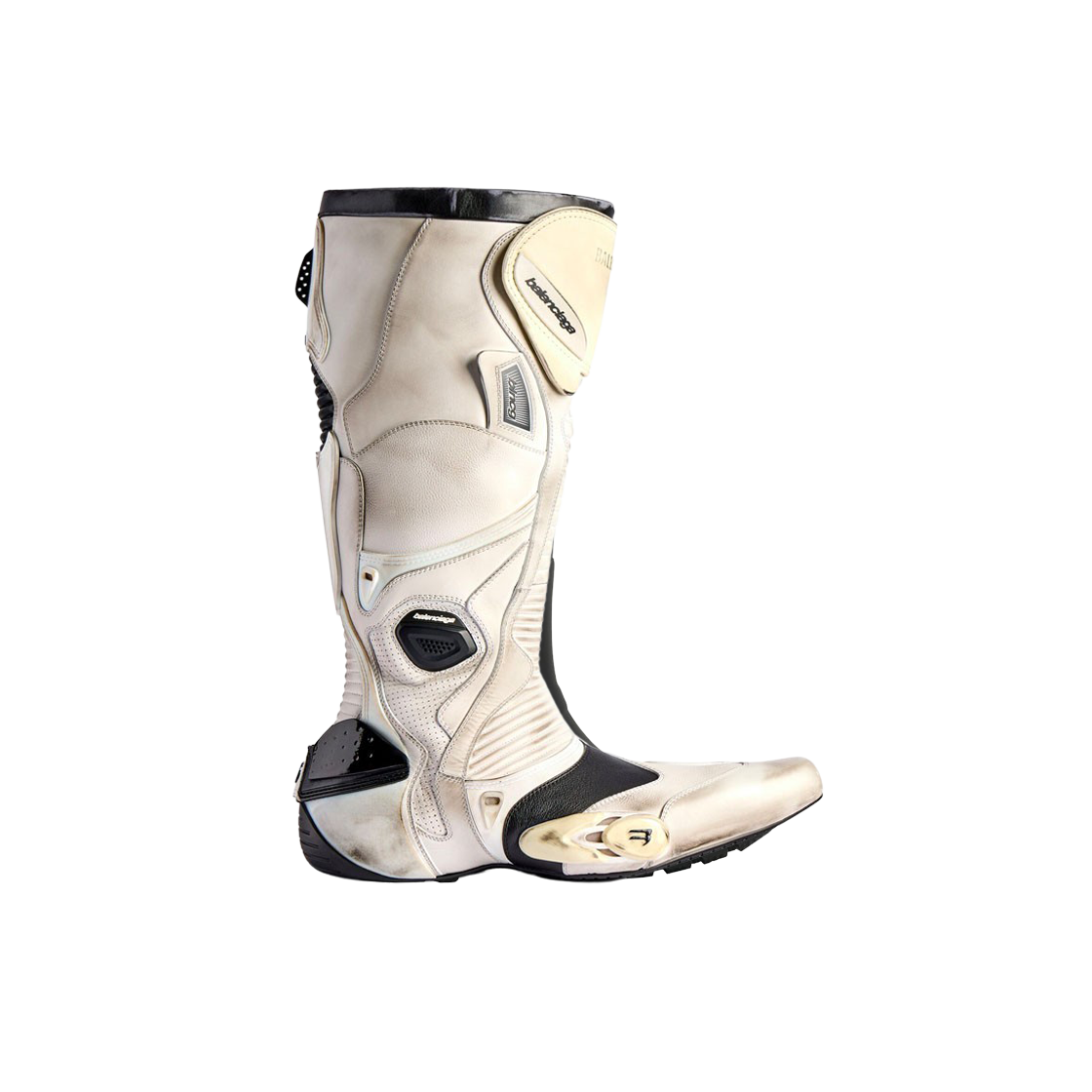 발렌시아가 바이커 부츠 화이트 블랙(Balenciaga Biker Boot White Black) - 1