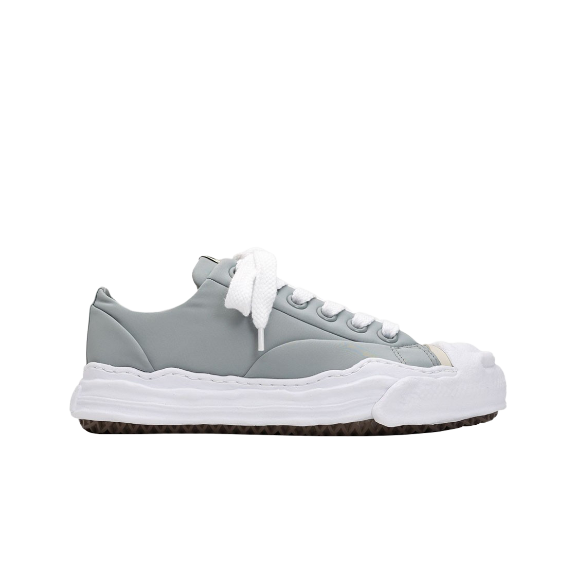 메종 미하라 야스히로 행크 OG 솔 나일론 퍼퍼 로우탑 스니커즈 블루(Maison Mihara Yasuhiro Hank OG Sole Nylon Puffer Low-top Sneakers Blue) - 1